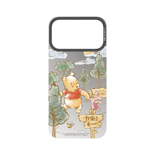 Winnie the Pooh 2.0 Snap - On Cover - CaseBangImagiSnap Case MagSafe CompatibleCaseBangiPhone 17 Pro MaxPooh and Piglet