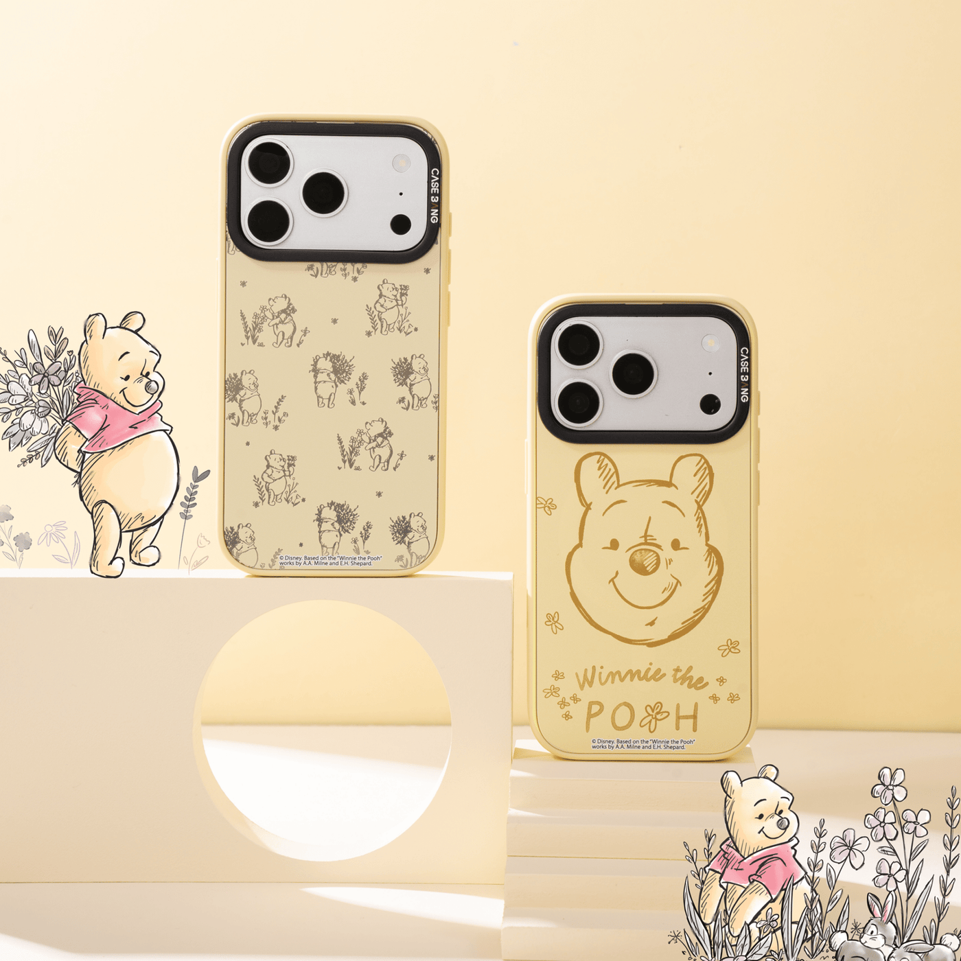 Winnie the Pooh 2.0 Snap - On Cover - CaseBangImagiSnap Case MagSafe CompatibleCaseBangiPhone 13 ProPooh and Piglet