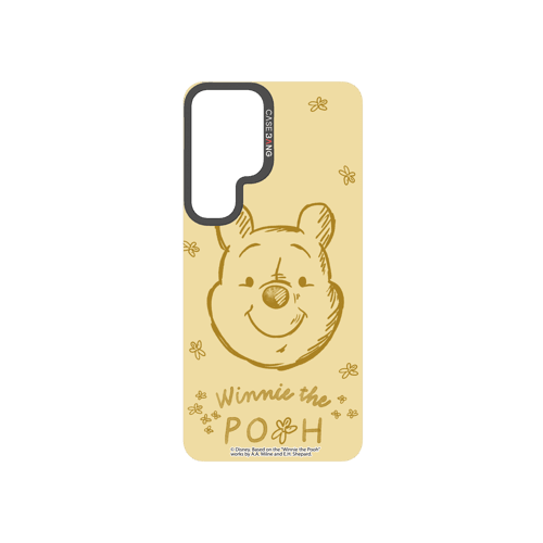 Winnie the Pooh 2.0 Snap - On Cover - CaseBangImagiSnap Case MagSafe CompatibleCaseBangSAMSUNG S24Smiling Pooh