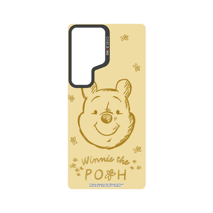 Winnie the Pooh 2.0 Snap - On Cover - CaseBangImagiSnap Case MagSafe CompatibleCaseBangSAMSUNG S25 UltraSmiling Pooh