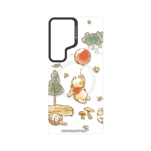 Winnie the Pooh Series Snap - On Cover - CaseBangCaseBangSAMSUNG S25 UltraPooh with Balloons
