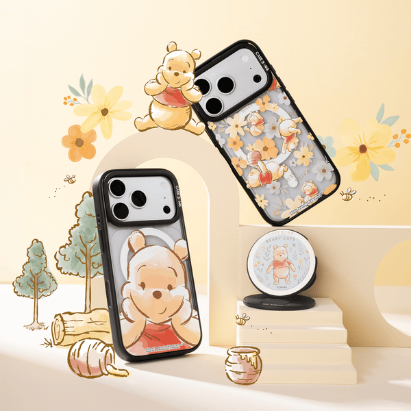 Winnie the Pooh Snap - On Cover - CaseBangImagiSnap Case MagSafe CompatibleCaseBangiPhone 13 Pro MaxPooh Staring