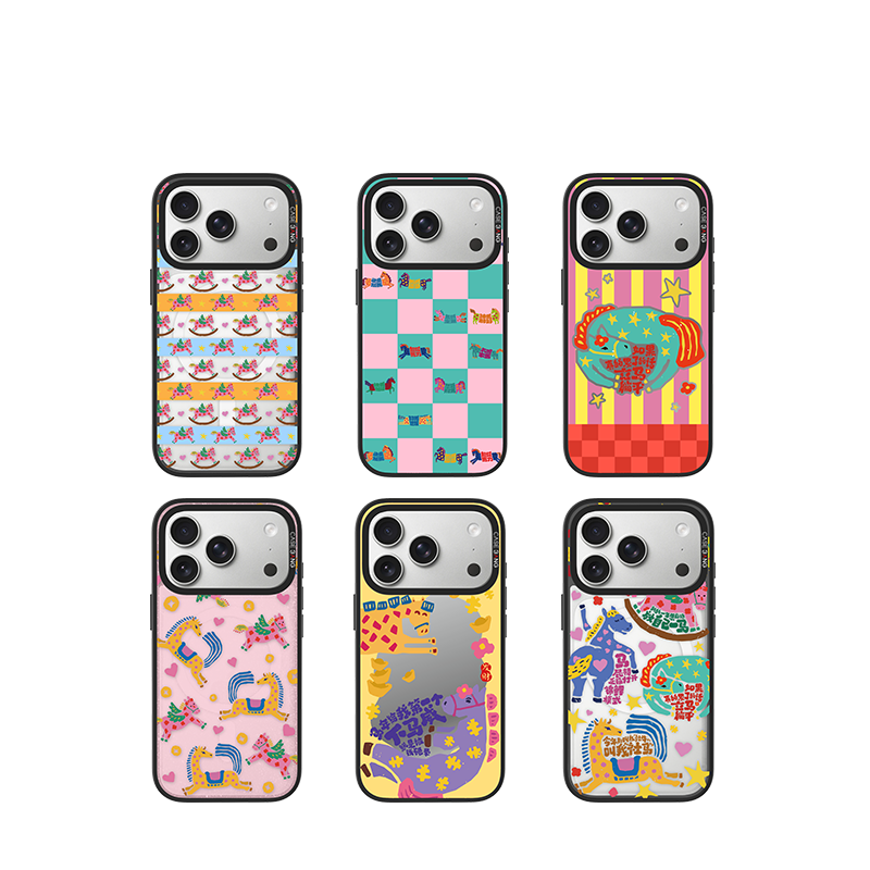 Wish Horse Snap - On Phone Case - CaseBangCLear ImagiSnap Case MagSafe CompatibleCaseBangSamsung S25 UltraBack Cover+Base Case