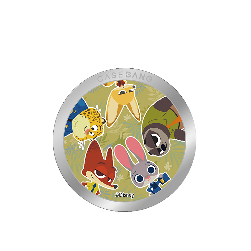 Zootopia Gathering MagSafe grip stand back cover