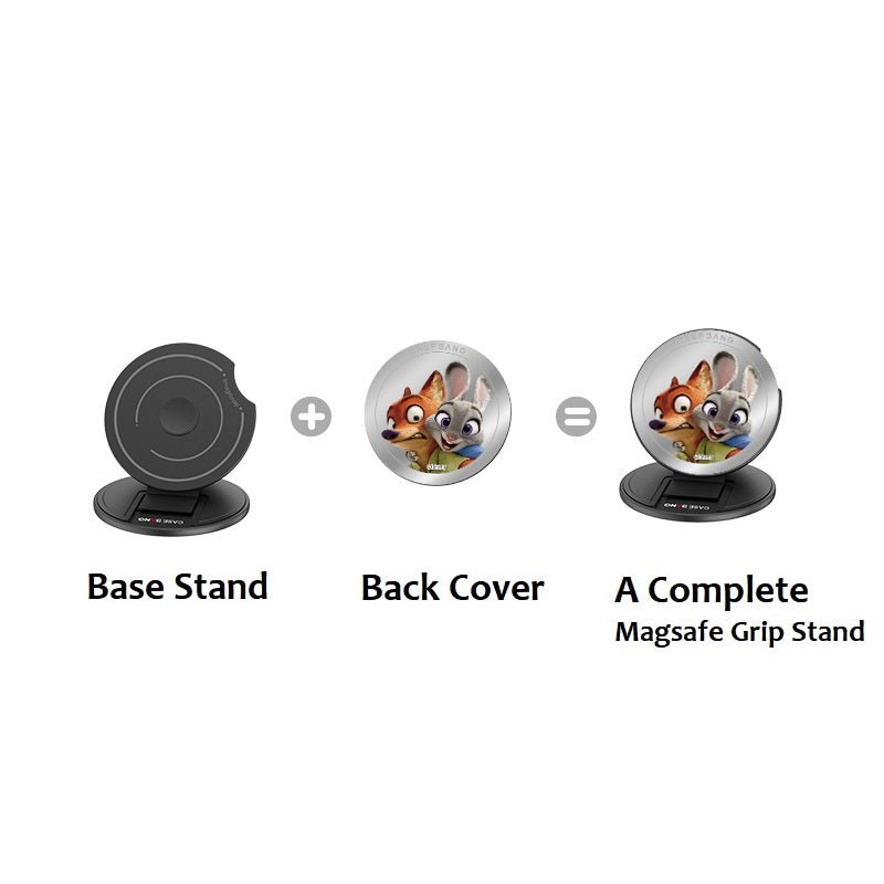 Zootopia Partners MagSafe Grip Stand - CaseBangMagsafe Grip StandCaseBangBack Cover